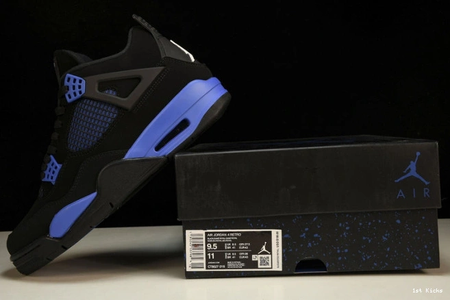 1st Kicks Retro Black CT8527-018 4 Royal Jordan Game 0706